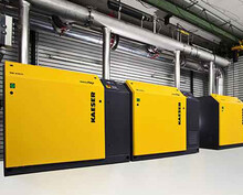 Stanica klipnog rotacijskog puhala za obradu otpadnih voda Manching.