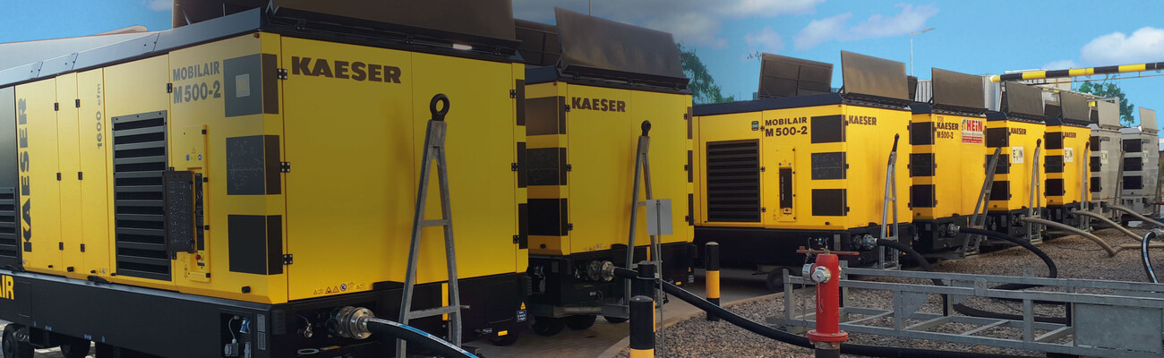 Deset uređaja MOBILAIR M500 za proizvodnju dušika.