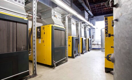 Kompresorska stanica Kaeser Kompressoren u tvrtki Werner & Merz