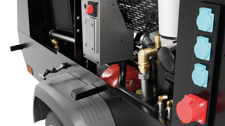 Integrirani generator u modelu Mobilair M59.