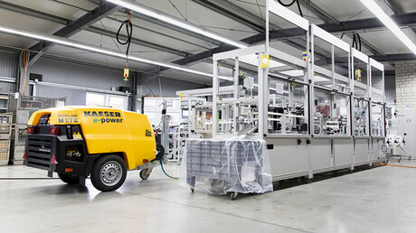 MOBILAIR M27E u proizvodnom pogonu tvrtke Unimatic.