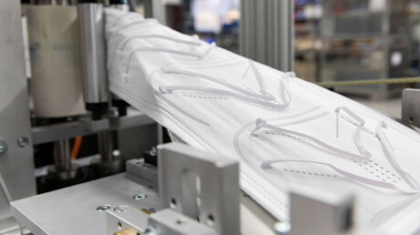 Proizvodnja FFP-2 zaštitnih maski u tvrtki Unimatic.