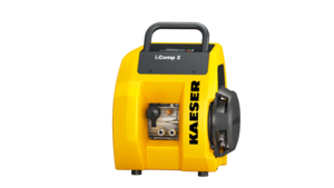 Prijenosna verzija klipnog kompresora i.Comp 3 iz tvrtke Kaeser Kompressoren.