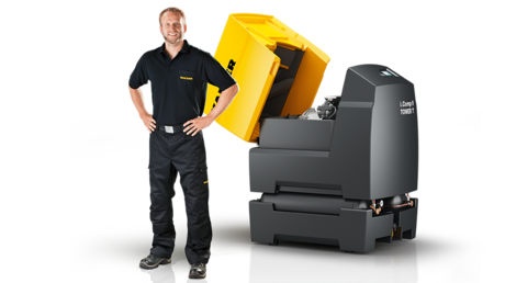 Servis na kompresoru i.Comp 9 Tower jednostavan je zahvaljujući rasklopnom poklopcu.